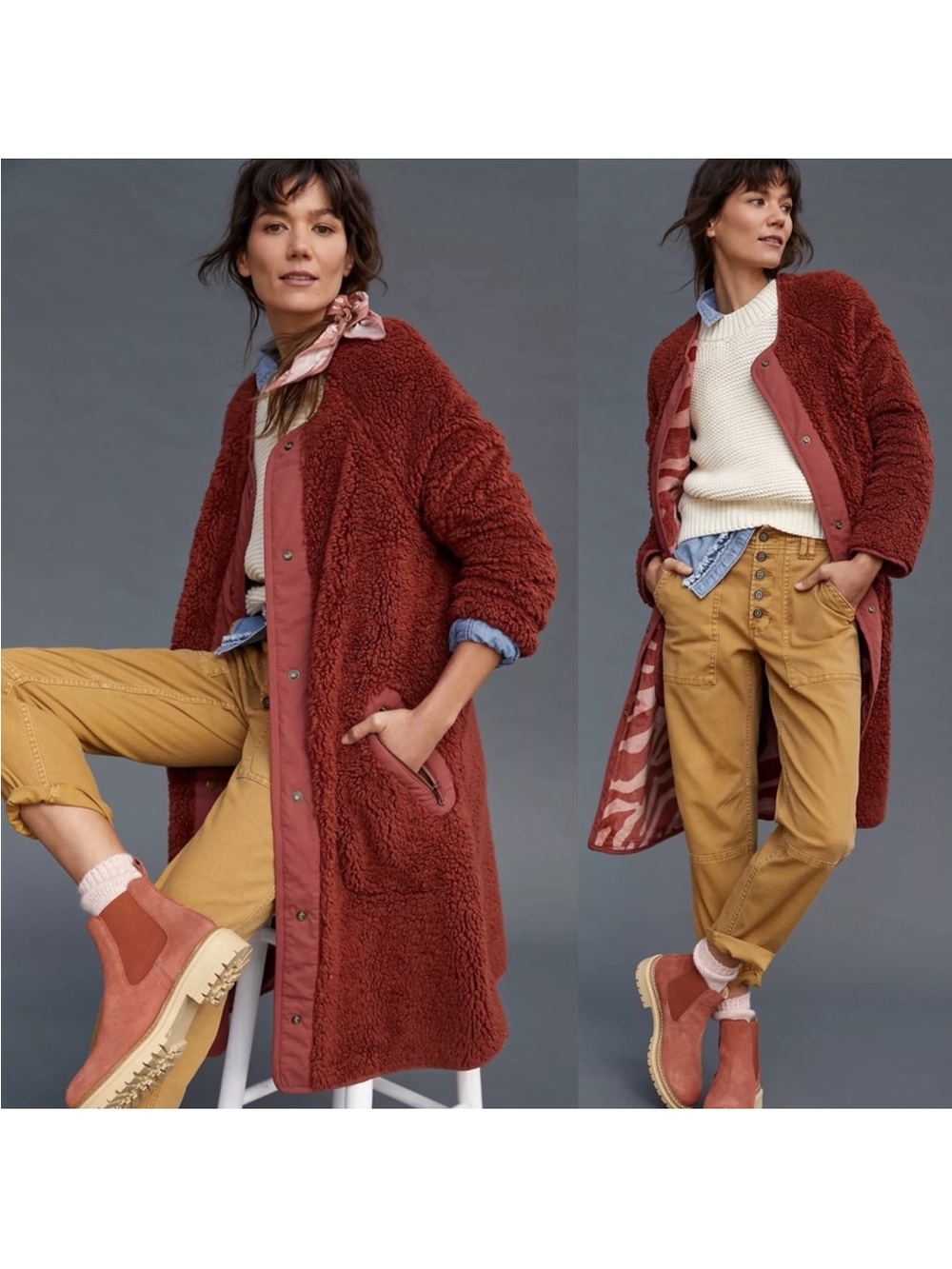 Anthropologie reversible Margot jacket NWT XS